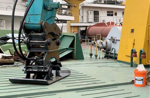 長江重慶航道工程局主導研發的新型航道整治施工多功能施工工藝及裝備通過現場驗收